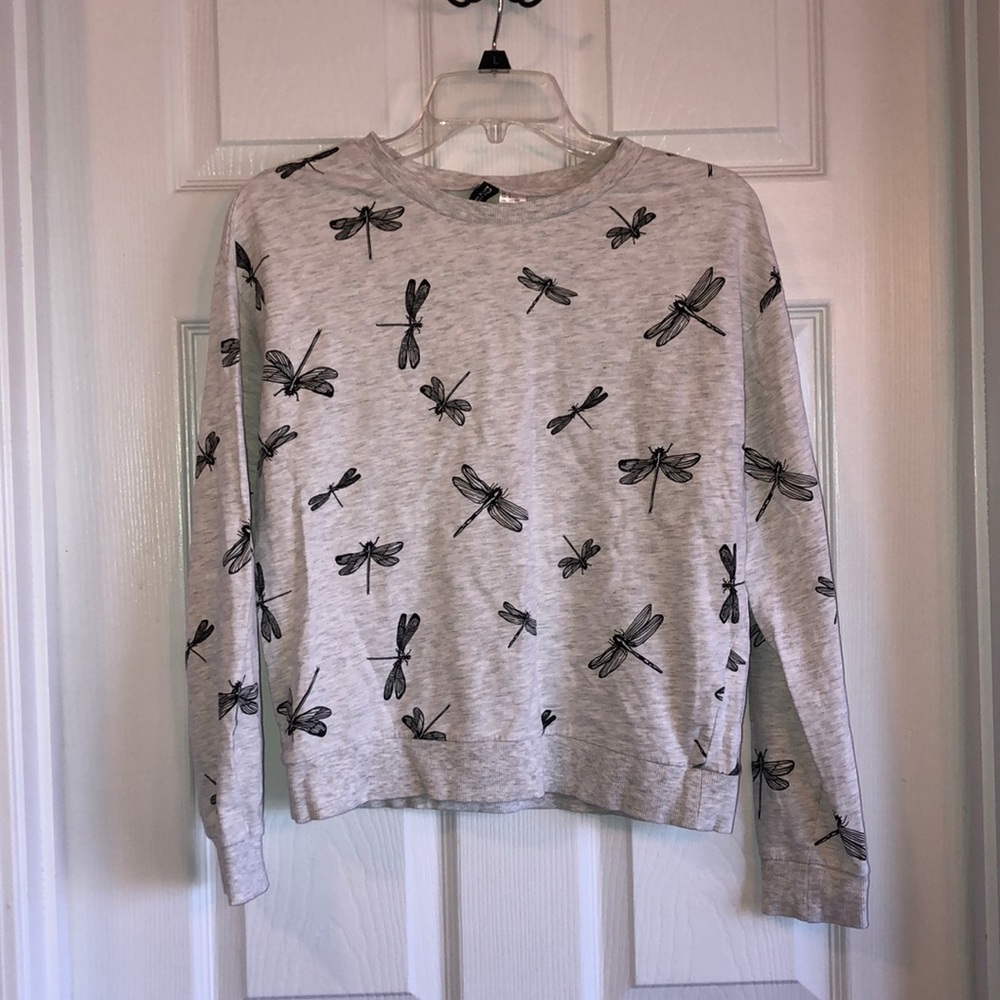 EUC Divided Dragonfly Sweater Size Sm